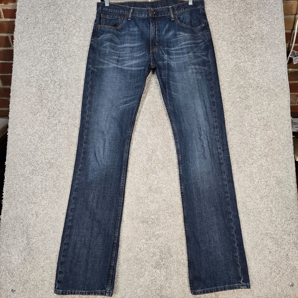 Levi's 527 Slim Bootcut mens 36x36 Jeans 100% cotton‎